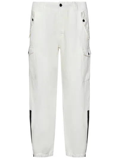 C.p. Company Pantaloni  In Bianco