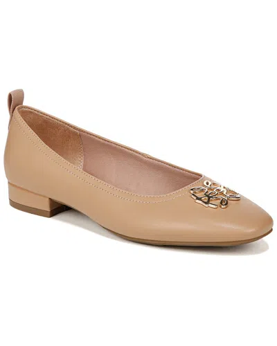 Lifestride Cameo 2 Flats In Camel Tan Faux Leather