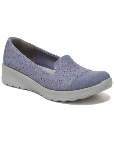 Bzees Galaxy Washable Slip-ons In Blue Floral Fabric