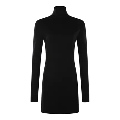 Ami Alexandre Mattiussi Ami Paris Dresses In Black