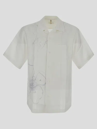 Oamc Shirts In Offwhite