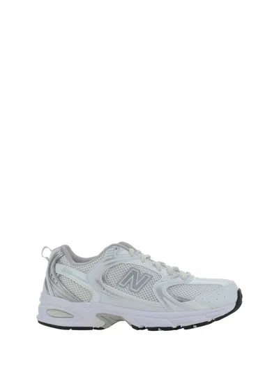 New Balance Sneakers In White/silver