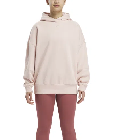 Reebok Lux Oversized Hoodie In Pink