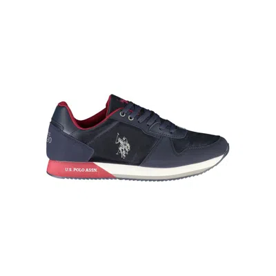 U.s. Polo Assn Blue Polyester Sneaker