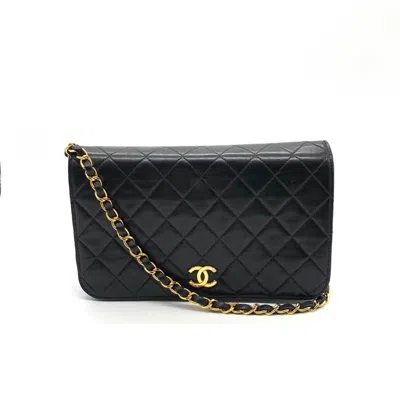 Pre-owned Chanel Timeless Leather Shopper Bag () In Black
