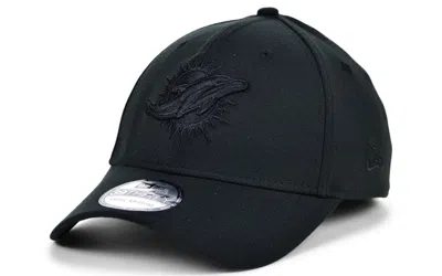 New Era Miami Dolphins Basic Fashion 9fifty Snapback Cap In Black,black