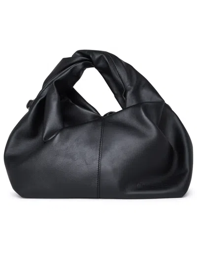 Jw Anderson J.w. Anderson Black Leather Hobo Twister Bag
