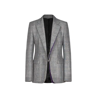 Givenchy Wool Blazer In Grey