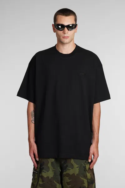 Vetements T-shirt In Black Cotton