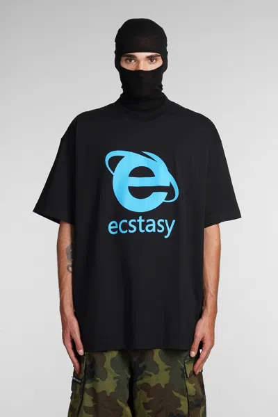 Vetements Ecstasy T-shirt Black