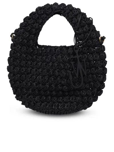 Jw Anderson J.w. Anderson Black Leather Popcorn Basket