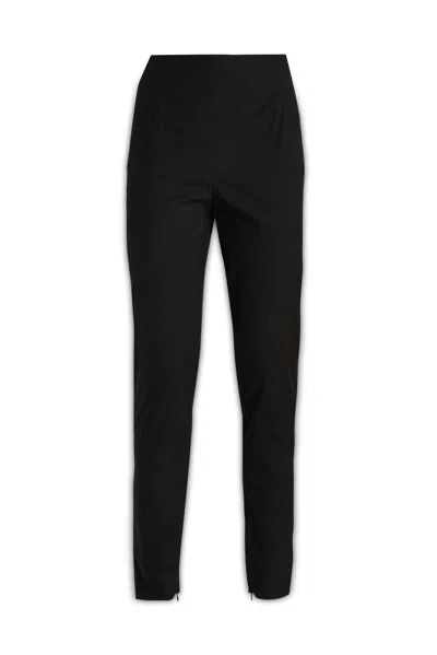 Prada Man Black Stretch Wool Pant In Default Title