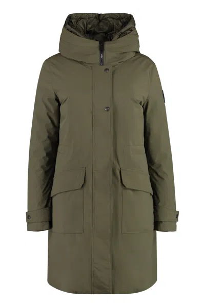 Woolrich Jacket  Woman Color Military In Green