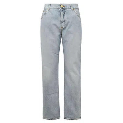 Balmain Wide Leg Jeans In Default Title