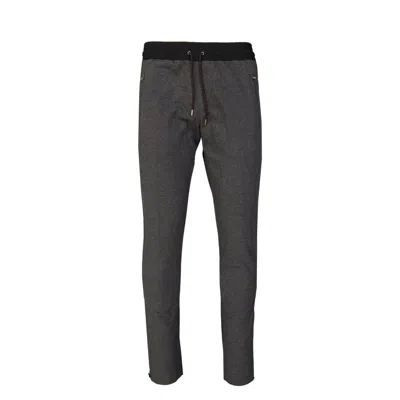 Burberry Cotton Sweatpants In Grey