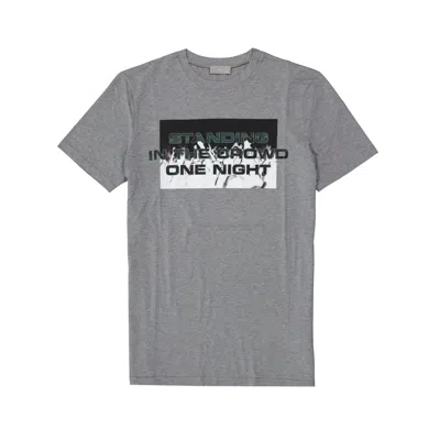 Dior Cotton Printed T-shirt In Gray