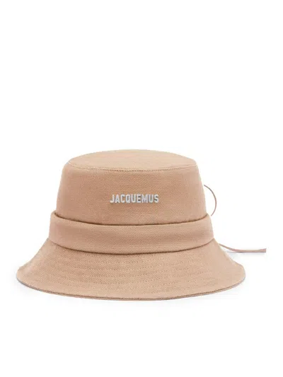 Jacquemus Hat In Nude & Neutrals