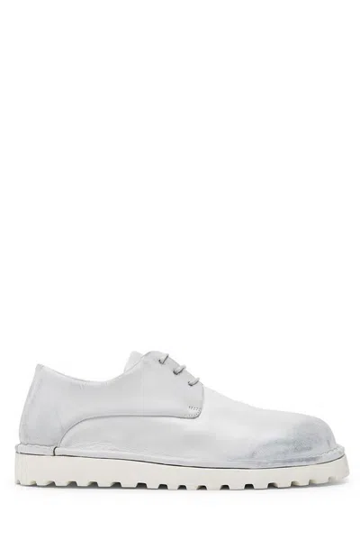 Marsèll Sancrispa Alta Pomice Derby Shoes In White