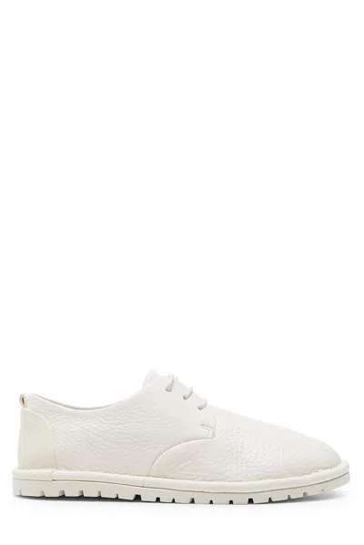 Marsèll Sancrispa Leather Derby Shoes In White