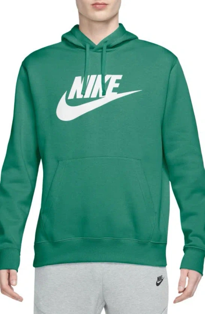 Nike Men's  Sportswear Club Fleece Graphic Pullover Hoodie In Green