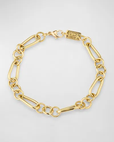 Ippolita 18k Classico Mixed-shape Tubing Link Bracelet In Gold