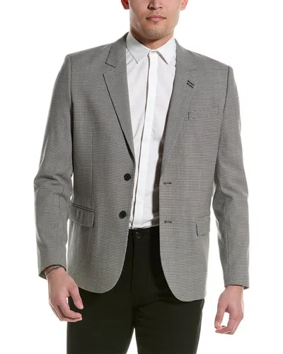 The Kooples Wool-blend Suit Jacket In Gray