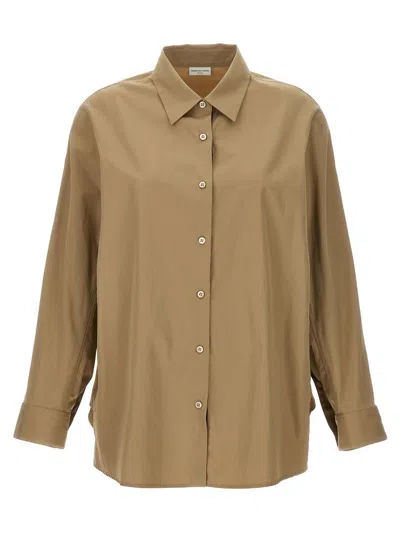 Dries Van Noten Casio Shirt In Beige