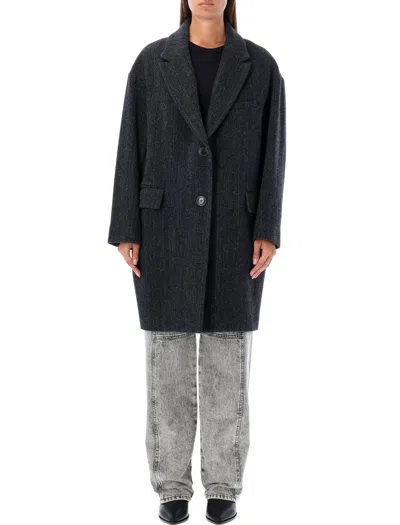 Isabel Marant Étoile Sleek And Chic: The Black Wool Limiza Jacket For Women