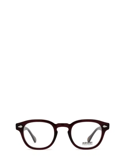 Moscot Eyeglasses In Burgundy