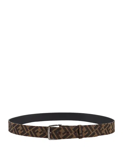 Fendi Belt In Brown