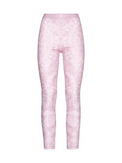 Versace Pants In Pale Pink