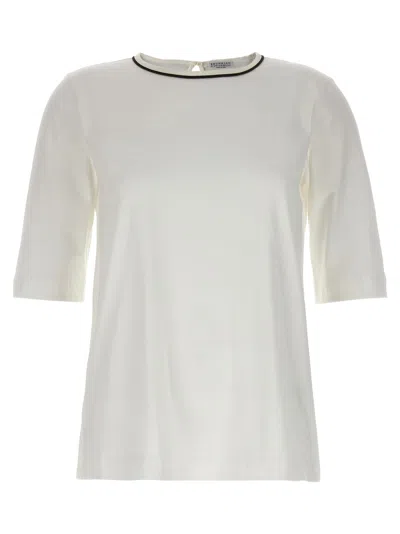 Brunello Cucinelli Monile T-shirt White