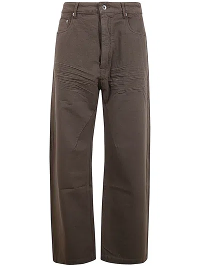 Rick Owens Drkshdw Geth Jeans Clothing In Brown