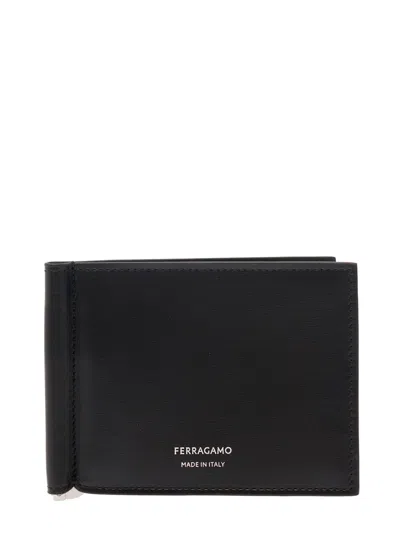 Ferragamo Wallet With Slippa Accessories In Black