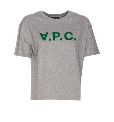 Apc A.p.c. T-shirts And Polos In Grey