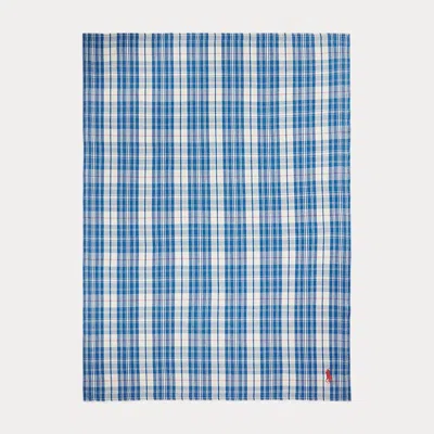 Polo Ralph Lauren Home Radcliffe Throw Blanket In Blue