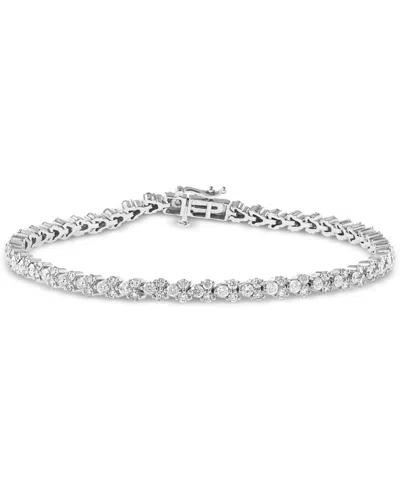 Effy Collection Effy Diamond Bracelet (3-3/8 Ct. T.w.) In 14k White Gold