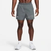Nike Men's Challenger Flash Dri-fit 5" Brief-lined Running Shorts In Iron Grey/black/black