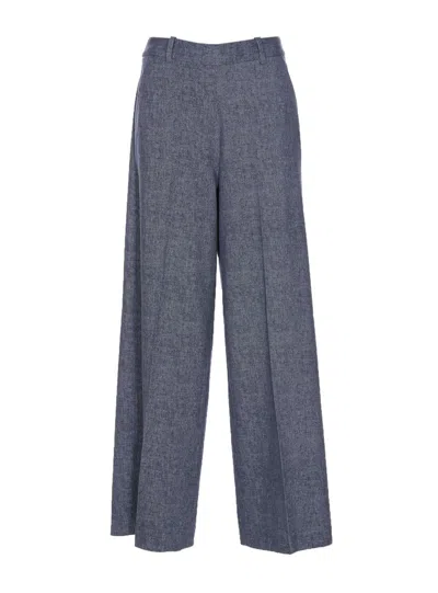 Circolo 1901 Trousers In Blue