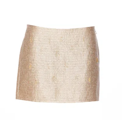 Elisabetta Franchi Skirts In Golden