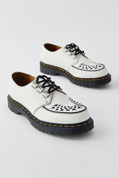 Dr. Martens' Ramsey Smooth Leather Creepers In White