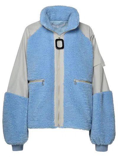 Jw Anderson J.w. Anderson Light Blue Polyester Jacket