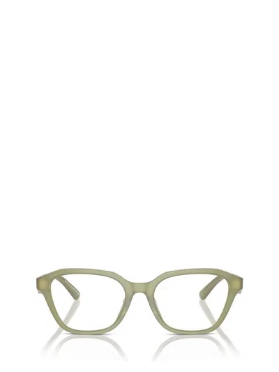 Emporio Armani Eyeglasses In Shiny Opaline Green