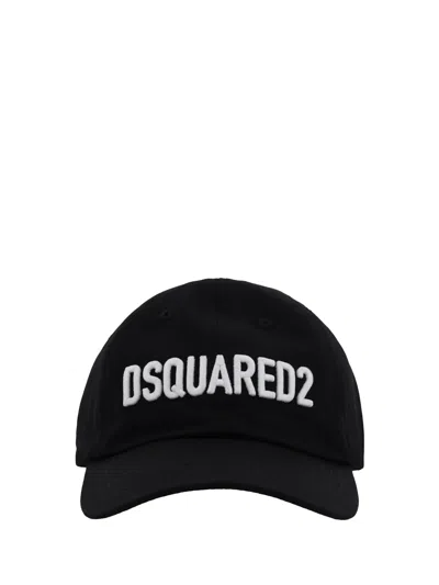 Dsquared2 Baseball Hat In Nero