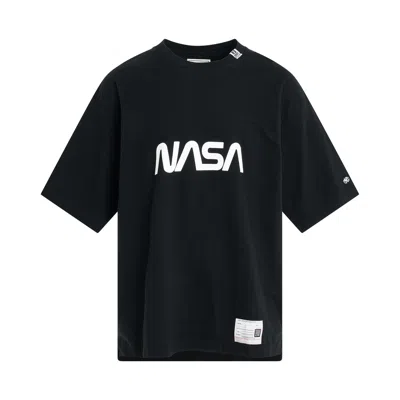 Miharayasuhiro Nasa Printed T-shirt In Black