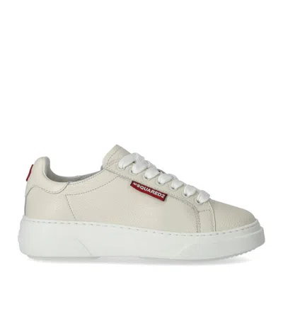 Dsquared2 Sneakers In Yellow Cream