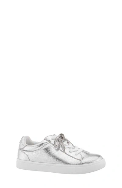 Nina Kids' Little Girls Casual Sneakers In Silver Cream