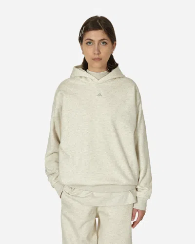 Adidas Originals Basketball Hooded Sweatshirt Cream In White