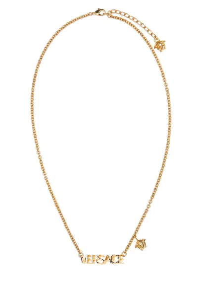 Versace Necklaces In Gold