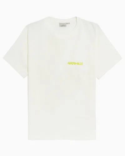 Gramicci Footprints Tee In White